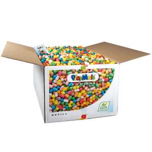 PlayMais utántöltő csomag 6300 darabbal, színes, természetes, biztonságos, oktatási, építőkockák, kreatív játék, gyerekeknek, játékok, DIY, kézműves, művészet, szobrászat - Kreatív játék