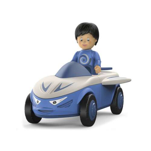 Mike Moby Toddys by Siku toy car with boy figure, blue and white, for kids