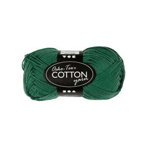 Prémium Pamut Fonal - Sötétzöld - 50g - 170m 76244581 - Fonal