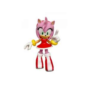 Figurka Amy Rose z Sonic the Hedgehog, 7 cm wysokości, Comansi - Comansi