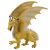 Mojo Fantasy Arany Kétszarvú Sárkány Figura - 16cm