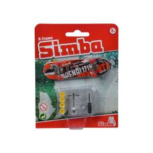 Simba X-Treme fingerboard cu design roșu, include roți de rezervă, șurubelniță și unealtă - Jocuri si jucarii creative