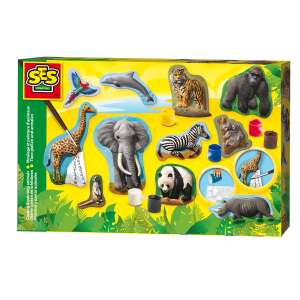 SES odlievacia omaľovánka so zvieratkami 76249878 - SES Creative
