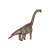 Mojo Őskor Deluxe Brachiosaurus dinoszaurusz játékfigura, oldalnézet