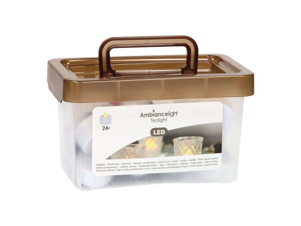 LED Tealights 24 pcs
