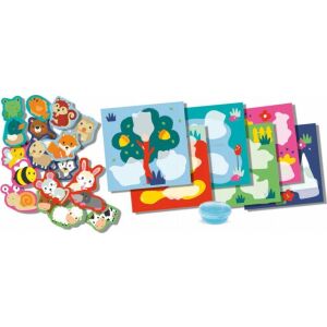 SES Creative Animal Sticker Game for Toddlers, fine motor skills development - SES Creative