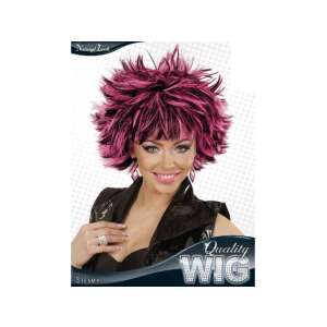 Steamy női paróka, fekete-pink 76252839 - Widmann