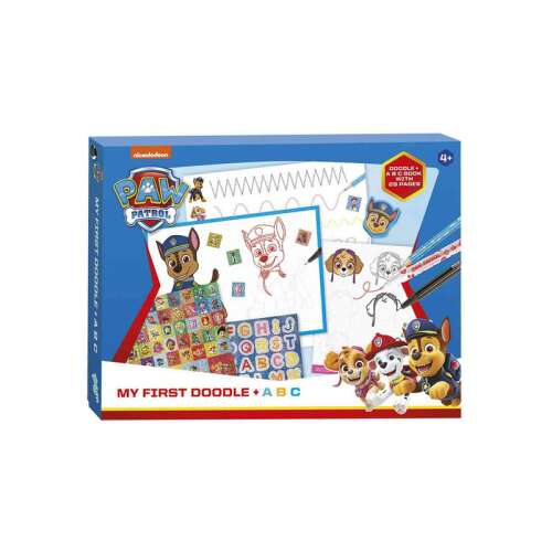Paw Patrol My First Doodle + ABC drawing and writing set for kids