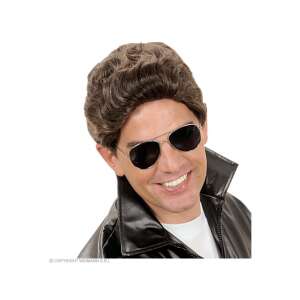 Greaser Perücke, braun 76254416 - Modă și îmbrăcăminte
