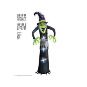 Inflatable Illuminated Witch, 244 cm 76254434 - Party Decoration