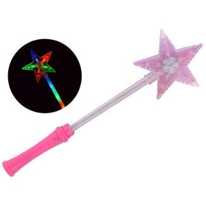 Różdżka księżniczki Hercegnő varázspálca z efektem świetlnym w kształcie gwiazdy - Kostium dla dzieci