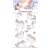 Unicorn temporary tattoos, 12 pack, cute unicorn designs