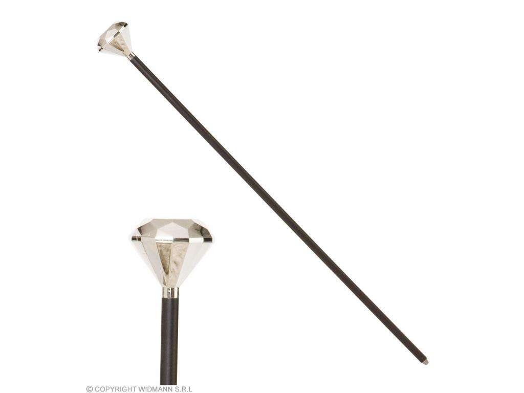 Ékkővel díszített bot