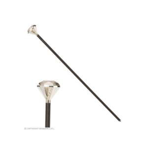 Ékkővel díszített bot