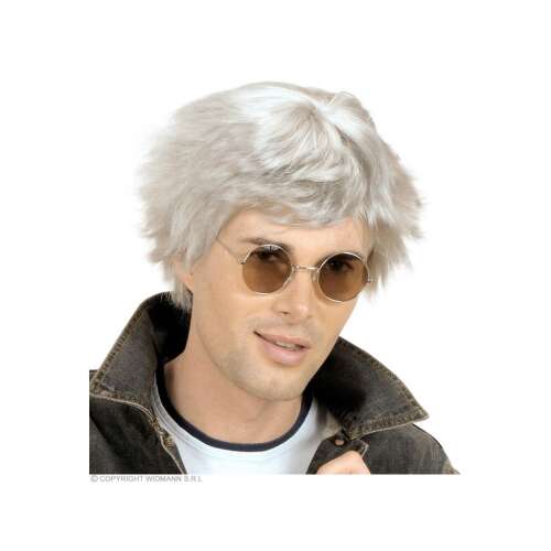 Beat férfi paróka, ősz hajú 76255832