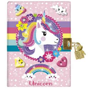 Creative Kit Diary with Unicorns and Diamonds