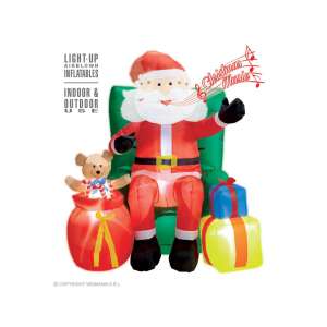 Mo? Crăciun gonflabil luminat cu efecte sonore, 122 cm 76259378 - Decoratii si echipamente pentru petreceri