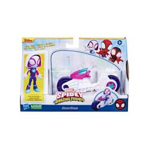 Pókember: Póki és csodálatos barátai Ghost-Spider játékfigura motorral - Hasbro 76260131 - Hasbro