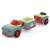 Olli Oldy toy car with trailer, German design, for toddlers, 18 months and up