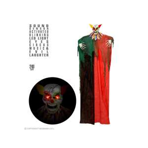 Horror Clown Dekoration - LED Augen - 240 cm 76260520 - Partyzubehör