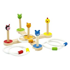 VIGA Keresztdobáló gra zręcznościowa rzucanie pierścieniami ze zwierzęcymi głowami - Gry i sprzęt na świeżym powietrzu