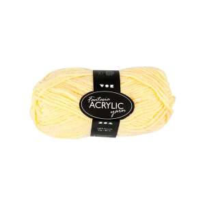 Garn Acrylic Voe Fantasia, Galben Deschis, 50g, 80m - Nonbrand Jocuri si jucarii creative
