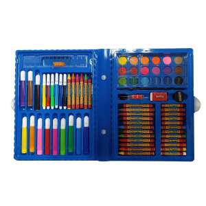 Play-Doh Art & Activity Malset, 80 Teile, offener Koffer, der alle Utensilien zeigt - Stifte & Bleistifte