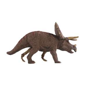 Double-sided dinosaur toy, Triceratops, realistic figure with skeleton on the other side - Figure