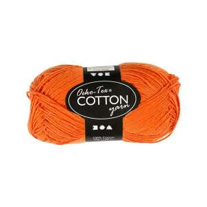 Oeko-Tex Pamut Fonal - Narancssárga - 50g 76261856 - Fonal