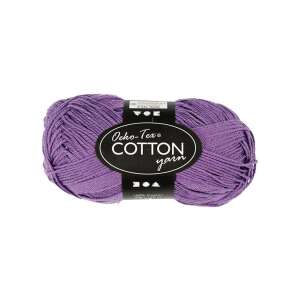 Pamutfonal, lila, 50gr, 170m 76262063 - Fonal