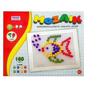 Regio Jatek 160 piece mosaic picture making set, creative game for kids, 3+ - Megaplast