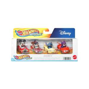 Hot Wheels: Racers Disney kisautók 4db-os szett - Mattel 76262273 
