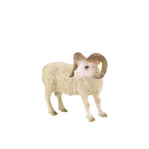 Bullyland Ram Figurine, realistic, detailed, hand-painted, PVC-free, toy for kids - Bullyland