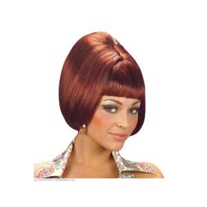 Party Girl paróka, bordó 76262565 - Widmann