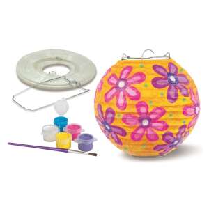 4M Little Craft Kits Lantern Painting Kit, includes paints, brush, lantern frame, and paper lantern - Creative Toy