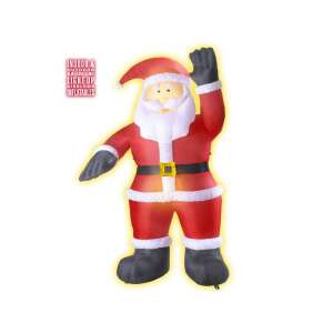 AUFBLASBARER WEIHNACHTSMANN LEUCHTEND 76263694 - Decoratii si echipamente pentru petreceri