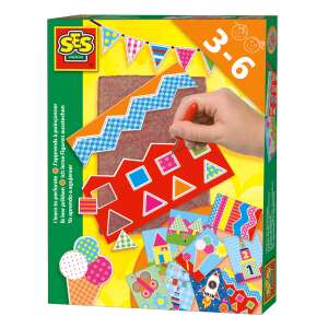 SES Creative Tanulj lyukasztani, lyukasztós játék gyerekeknek, 3-6 éves kortól - SES Creative