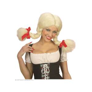 Heidi fonott copfos paróka, szőke 76263982 - Widmann