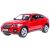 Piros BMW X6 fém autómodell, gyűjthető játék