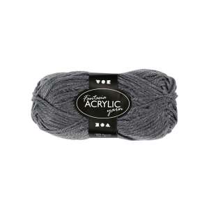 Akril fonal, szürke, 50gr, 80m 76264589 - Fonal