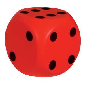 Zaruri uriașe din spumă roșii, 15cm, pentru jocuri și activități - Nonbrand Jocuri si jucarii creative