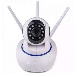 WiFi kamera ,mozgásérzékelővel, 3 antennával 360°-ban mozgatható ,beépített hang