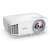 BenQ MX808STH projector, white, front view