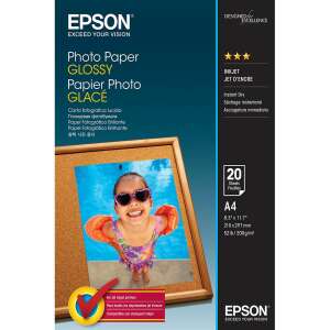 Papier fotograficzny Epson Glossy A4 20 arkuszy, 200g, papier fotograficzny błyszczący, C13S042538 - Epson