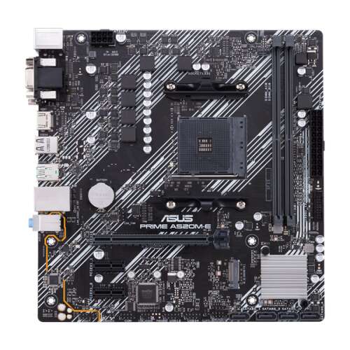 Placa de bază Asus PRIME A520M-E/CSM, chipset AMD A520, factor de formă Micro-ATX