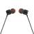 JBL T160 черни слушалки за уши, преден изглед