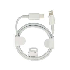 USB-C to Lightning cable, 1 meter, white, fast charging, QC 3.0, PD 2.0 - USB Cable