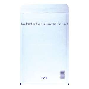 White padded envelope, F/16, 240x350 mm, 100 pack - Envelope
