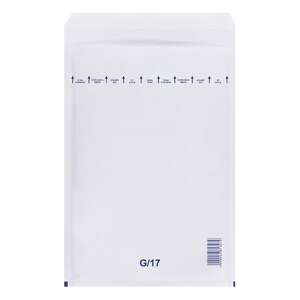 White padded envelope, 250x350 mm, G/17, silicone seal - Envelope