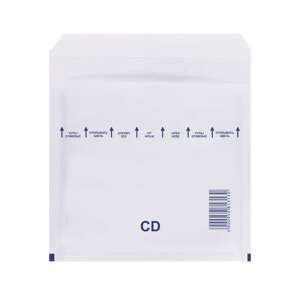 White padded envelope for shipping CDs, 200x175 mm, 100 pack - Envelope